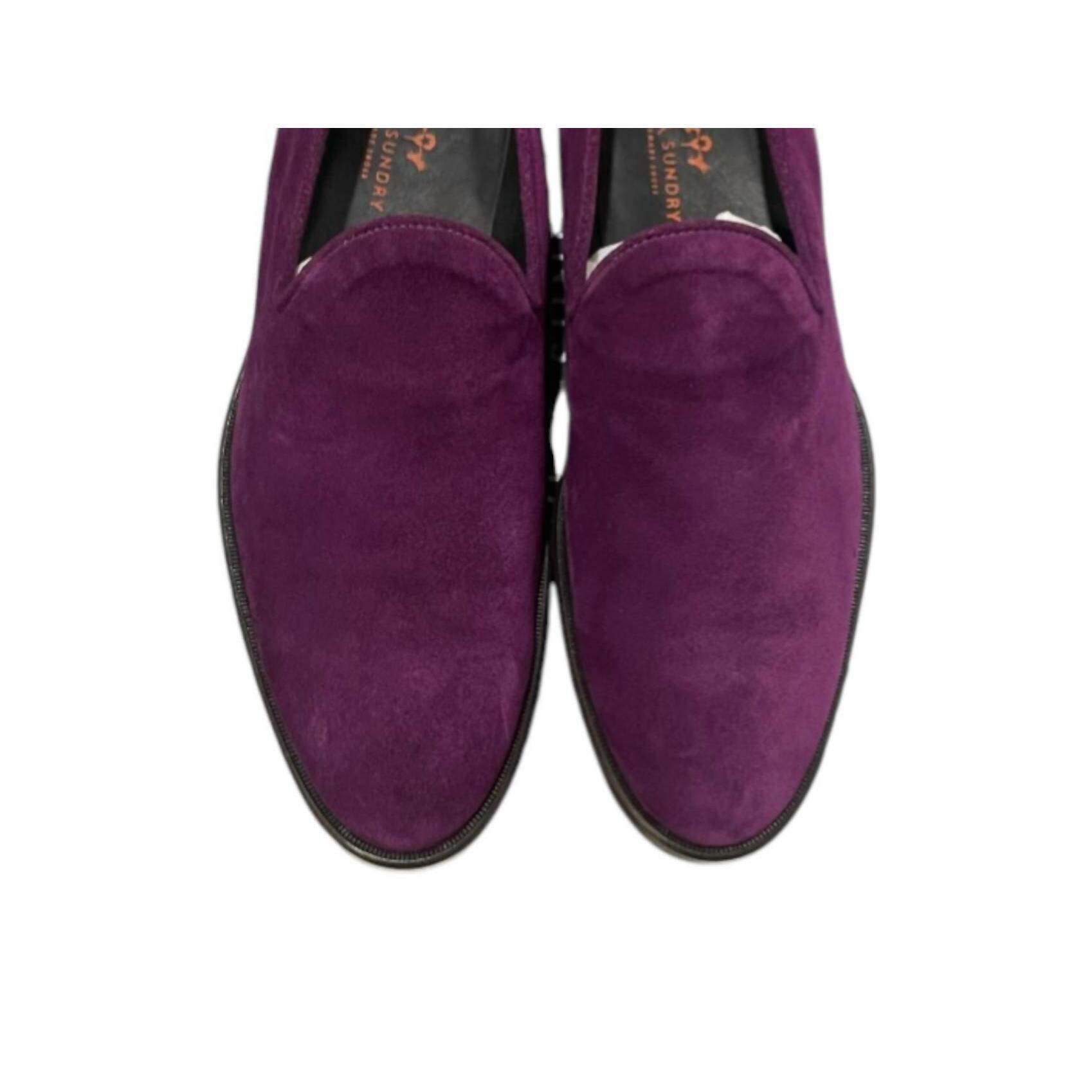 New Awl & Sundry Men's Casual Slip On Shoe In Purple